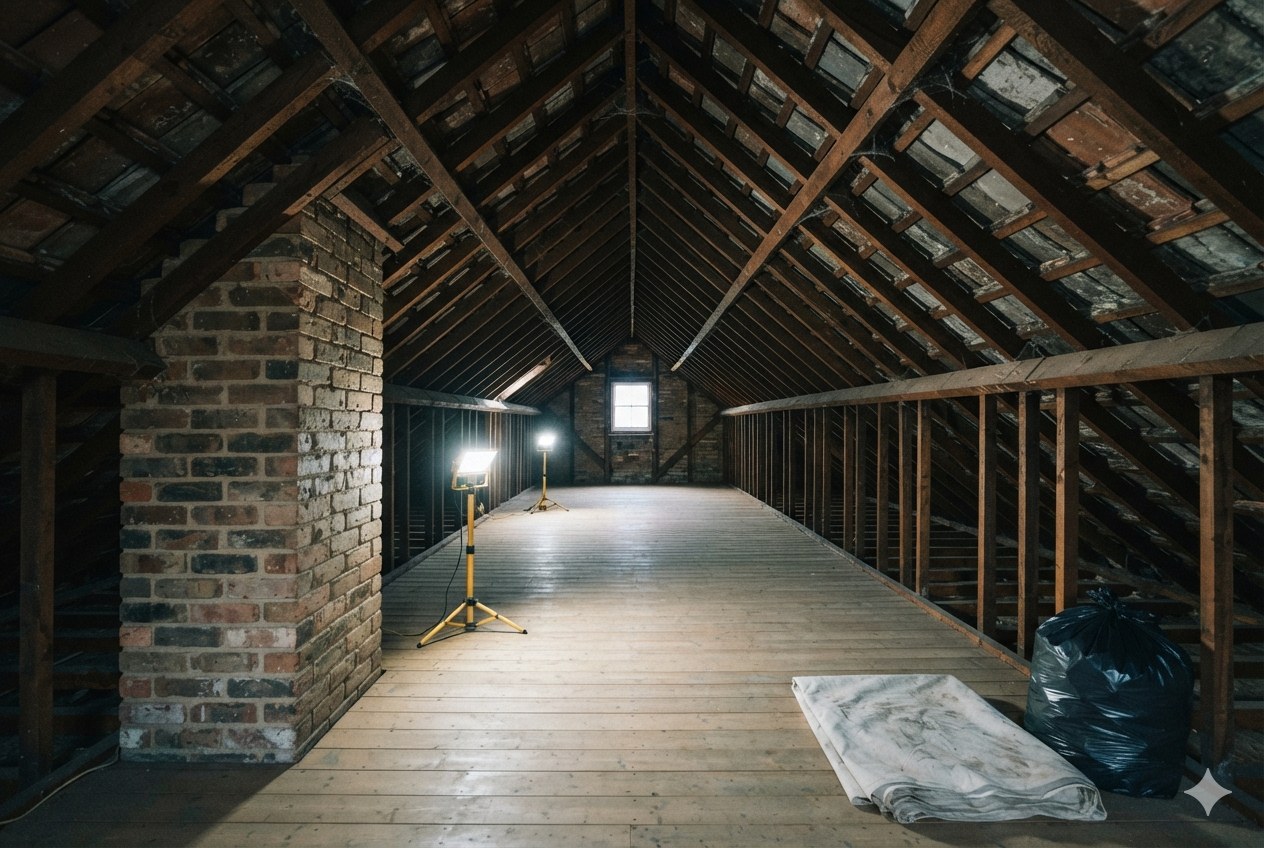 Roof space survey in Hoylake